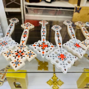 Ceramic hand cross