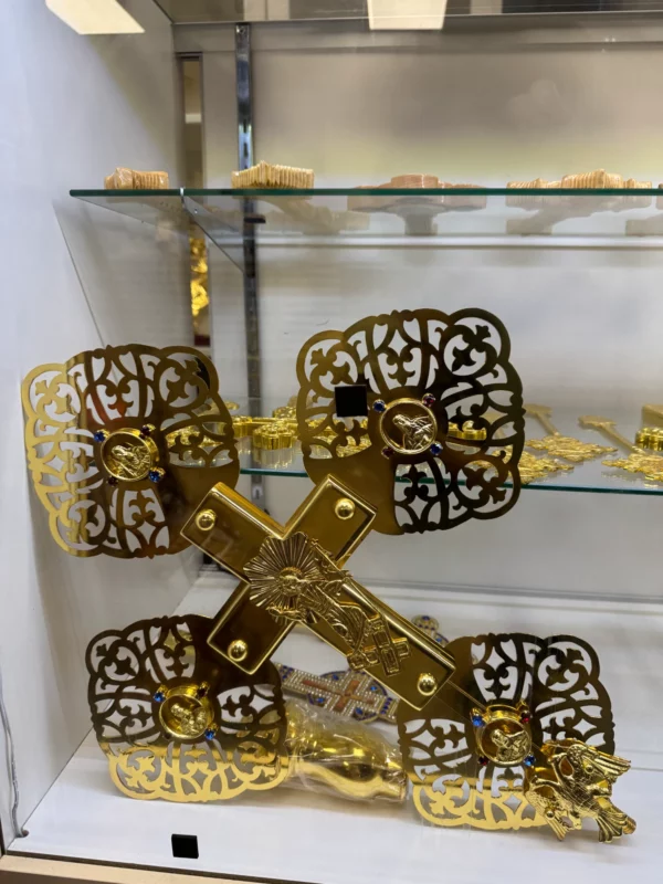 Large gold cross